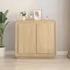 Image de Buffet VidaXL Chêne Sonoma - 80x34x75 cm