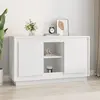 Image de vidaXL Buffet 102x35x60 cm Blanc
