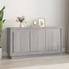Image de vidaXL Buffet sonoma gris 102x35x55 cm