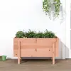 Image de vidaXL Lit surélevé Bois Douglas 101 cm