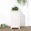 Image de vidaXL Jardinière 40x40 cm - Bois de pin blanc