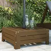Image de VIDAXL Couvercle de base de parasol Bois Marron