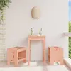 Image de vidaXL Tabourets de jardin bois de Douglas - Lot de 2
