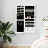 Image de VIDAXL Armoire à bijoux mural - Blanc