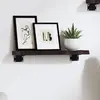 Image de vidaXL Étagère Bois Chêne Massif 40x10x2 cm