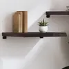 Image de VIDAXL Étagère Murale Marron Foncé