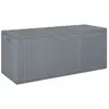 Image de vidaXL Coffre de rangement 270L - Gris