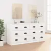 Image de VidaXL buffets 2 pcs blanc