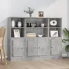 Image de vidaXL Buffets 3 pcs - Gris béton