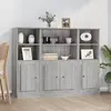 Image de VidaXL Buffets 3 pcs sonoma gris