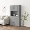 Image de VIDAXL Buffet haut - Sonoma gris