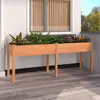 Image de vidaXL Jardinière avec doublure