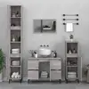 Image de VidaXL Ensemble de meubles de salle de bain 3 pcs - Sonoma gris