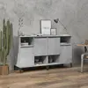 Image de VidaXL Buffets 2 Pcs Gris Béton