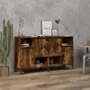 Image de vidaXL Buffets chêne fumé 60x35x70 cm 2 pièces