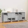 Image de VIDAXL Buffets 3 pcs gris béton