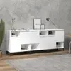 Image de vidaXL Buffets 3 pcs - Blanc - Bois d'ingénierie