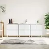 Image de vidaXL Buffets 3 pcs 60x35x70 cm - Blanc