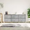 Image de vidaXL Buffets gris béton