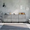 Image de VidaXL Buffets Gris Béton