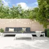 Image de vidaXL Salon de jardin 4 pcs bois massif