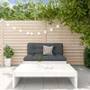Image de vidaXL Salon de jardin 2 pcs - Blanc
