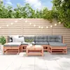 Image de vidaXL Salon de jardin massifs 7 pcs - Douglas