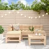 Image de vidaXL Salon de jardin 5 pcs - Bois de pin