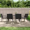 Image de Ensemble à manger de jardin 7 pcs avec coussins
