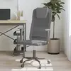 Image de vidaXL Chaise de bureau réglable en hauteur gris