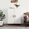 Image de VidaXL Buffet - Blanc Brillant