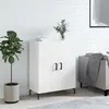 Image de vidaXL Buffet Blanc brillant