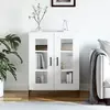 Image de VidaXL Buffet Blanc