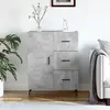 Image de vidaXL Buffet - Gris béton