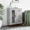 Image de vidaXL Buffet Gris béton 69,5x34x90 cm