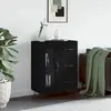 Image de vidaXL Buffet Noir 69,5x34x90 cm