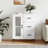 Image de vidaXL - Blanc brillant