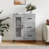 Image de VIDAXL vidaXL Buffet - Gris béton