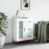 Image de vidaXL Buffet Blanc brillant