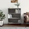 Image de vidaXL Bibliothèque sonoma gris 69,5x32,5x90 cm Bois d'ingénierie
