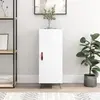 Image de vidaXL Buffet - Blanc brillant