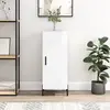 Image de vidaXL Buffet - Blanc brillant