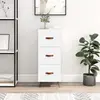 Image de vidaXL Buffet - Blanc