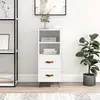 Image de VIDAXL Buffet Blanc 34,5x34x90