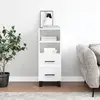 Image de vidaXL Buffet - Blanc brillant