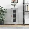 Image de vidaXL Buffet Gris béton