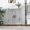 Image de vidaXL Buffet Gris béton 69,5x34x90 cm