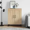 Image de vidaXL Buffet chêne sonoma 69,5x34x90 cm bois d'ingénierie