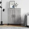 Image de vidaXL Buffet sonoma gris bois d'ingénierie