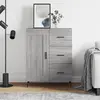 Image de vidaXL Buffet sonoma gris 69,5x34x90 cm